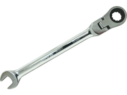 Klíč očkoplochý ráčnový 11 mm s kloubem