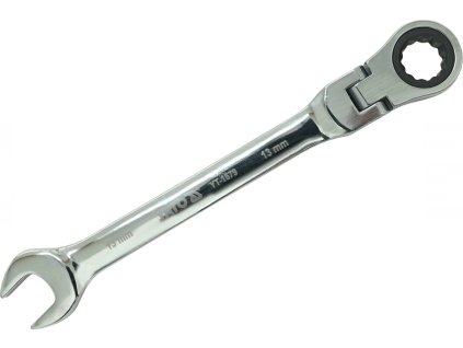 Klíč očkoplochý ráčnový 13 mm s kloubem