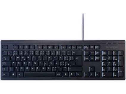 Kensington/Drátová USB/CZ layout/Černá