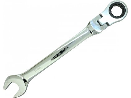 Klíč očkoplochý ráčnový 21 mm s kloubem