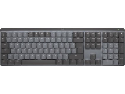 Logitech klávesnice MX Mechanical US - tactile/ bezdrátová/ Bluetooth/ USB-C/ US layout/ grafitová