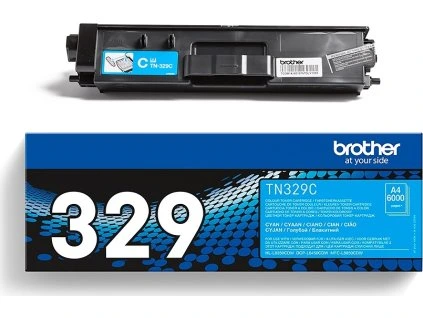 TN 329C Toner Carton Top s