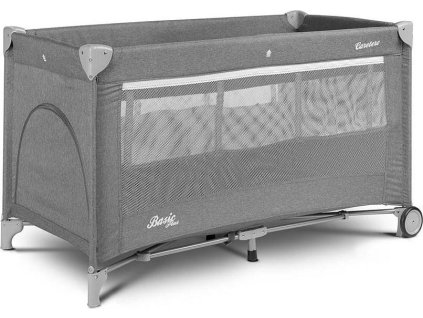 Cestovní postýlka CARETERO Basic Plus grey