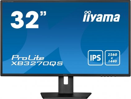 iiyama ProLite/XB3270QS-B5/31,5"/IPS/QHD/60Hz/4ms/Black/3R