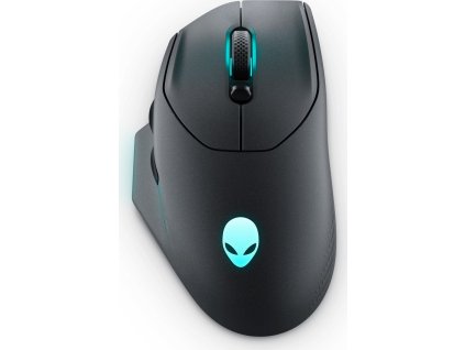 Dell Alienware 620M/Herní/Optická/Pro praváky/26 000 DPI/Drátová+bezdrátová/Černá