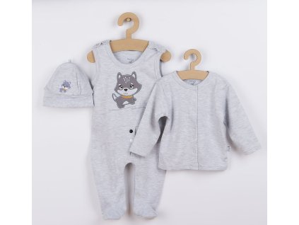 3-dílná dětská souprava Koala Doggy 74 (6-9m)
