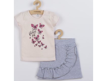 Kojenecké tričko se sukýnkou New Baby Butterflies 80 (9-12m)