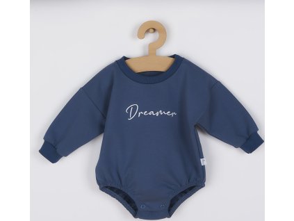 Kojenecké teplákové body baggy Koala Dreamer modrá 62 (3-6m)