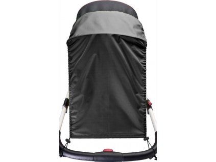 Sluneční clona na kočárek CARETERO black