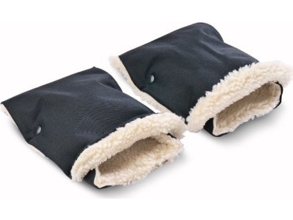 Rukávník na kočárek 2 ks Sensillo 45x21 black