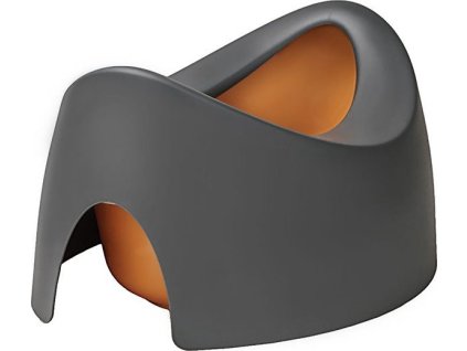 Dětský oboustranný ergonomický nočník s výlevkou Teggi grafitový