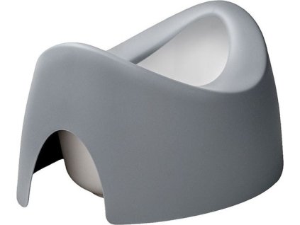 Dětský oboustranný ergonomický nočník s výlevkou Teggi šedý