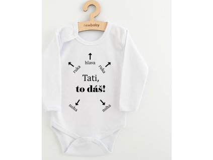Body s potiskem New Baby Tati, to dáš! 74 (6-9m)