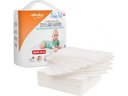 Jednorázové hygienické podložky Akuku Baby Soft 40x60cm 15ks