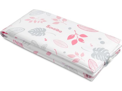 Cestovní přebalovací podložka Sensillo Floral růžová