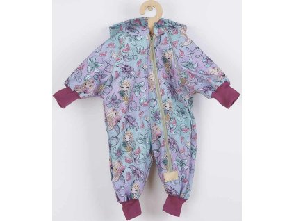 Softshellový kojenecký overal New Baby Mořské panny 98 (2-3r)