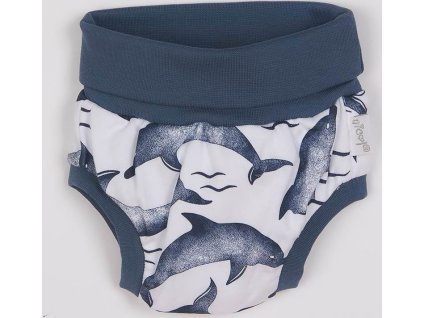 Kojenecké bavlněné kraťasy-bloomers Nicol Dolphin 3- 6 m