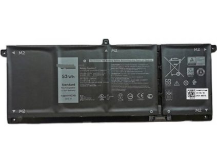DELL baterie/ 4-článková/ 53Wh/ pro Latitude 5501/7306/3401/3501