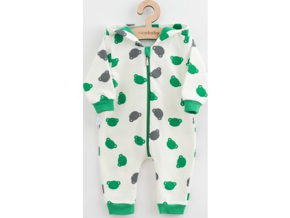 Kojenecký teplákový overal New Baby Little One zelená 92 (18-24m)