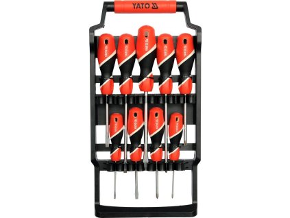 Sada šroubováků 9 ks magnetické CrMo se stojanem