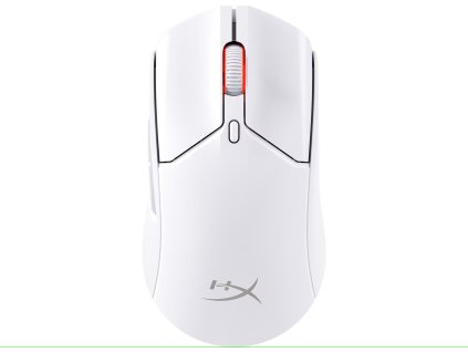 HP HyperX Pulsefire Haste 2/Herní/Optická/Pro praváky/26 000 DPI/USB+BT/Bílá