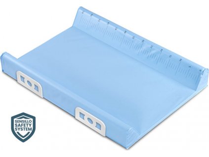 Přebalovací podložka pro děti 70cm - Světle modrá bez vzoru