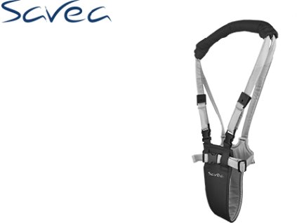 SAVEA - Černá dětská podpora k chůzi