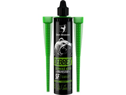 Chemická kotva bez styrenu POLYESTER SF 300 ml kartuše šedá