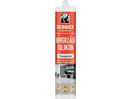 Univerzalni silikon transparent debbex web 2026