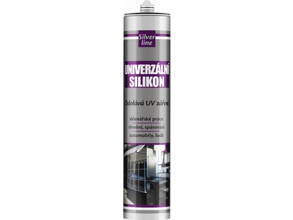 Univerzální silikon Silver Line 280 ml kartuše šedá