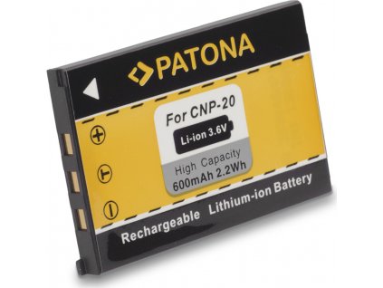 PATONA baterie pro foto Casio NP-20 600mAh