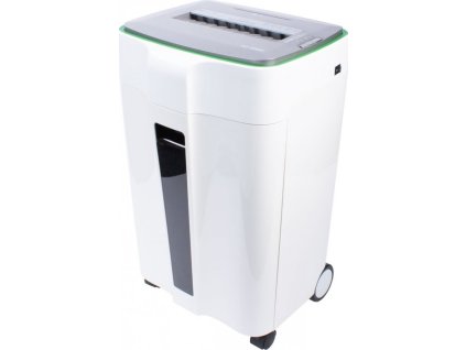 AT skartovač AT-22MC/ řez 2x10 mm/ prac. šíře 230 mm/ kapacita 10 listů/ objem koše 30 l/ stupeň utajení P5/ šedo-bílý