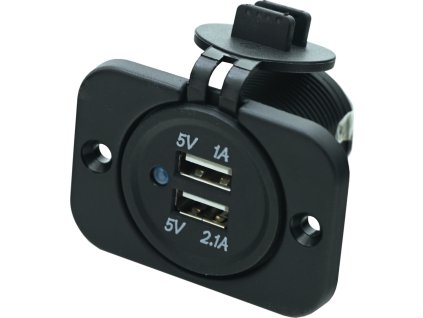 Zásuvka 2x USB 2,1A