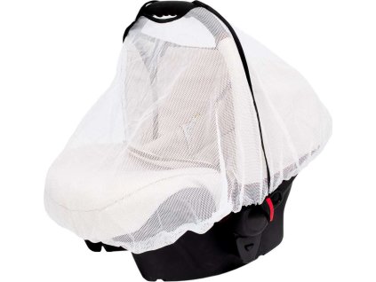 Moskytiéra na autosedačku New Baby Basic bílá
