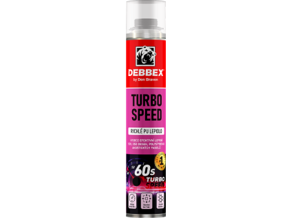 Rychleschnouci PU lepidlo Turbo Speed debbex web 2026