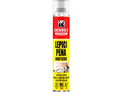 Lepicí pěna SMART KLEBER 750 ml pistolová dóza žlutá