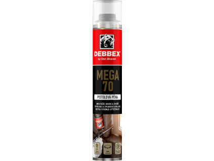 Pistolova pena MEGA 70 debbex web 2026