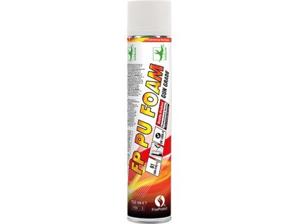 Protipožární pěna 750 ml trubičková dóza růžová