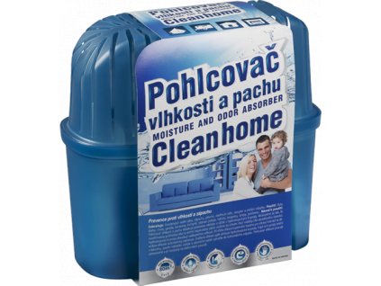 Pohlcovač vlhkosti a pachu CLEANHOME 650 g plastová dóza modrá