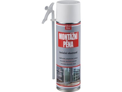 Montážní pěna Silver Line 500 ml trubičková dóza zelená