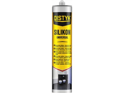 Univerzální silikon DISTYK Line 280 ml bílá