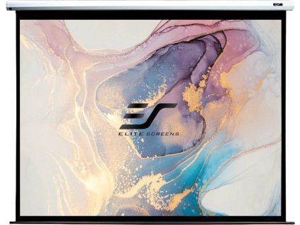 ELITE SCREENS plátno elektrické motorové 99" (251,5cm)/ 1:1/ 177,8×177,8cm/ gain 1.1/ case bílý