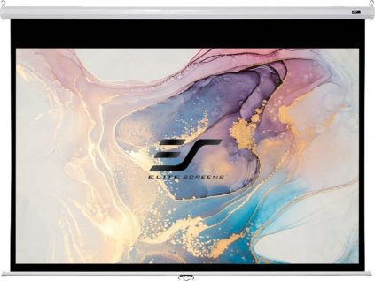 ELITE SCREENS plátno roleta 84" (213,4cm)/ 16:9/ 104,1×185,4cm/ gain 1.1/ case bílý/ 30" drop