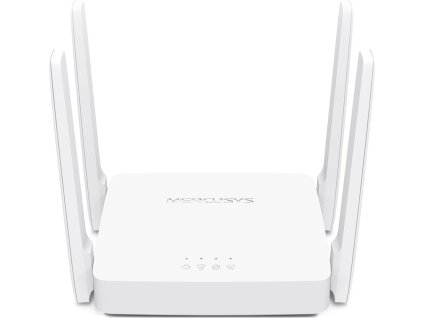 Mercusys AC10 AC1200 router, 2xLAN, 1xWAN, 4x pevná anténa