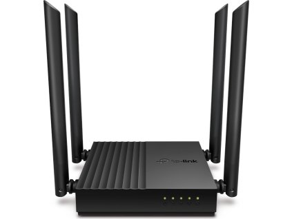 TP-Link Archer C64 AC1200 DualBand WiFi Router / 4x LAN /1x WAN / ac/a/b/n/g/ napájení 12V