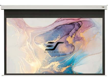 ELITE SCREENS plátno elektrické motorové stropní 92" (233,7cm)/ 16:9/ 114,6×203,7cm/ MaxWhite FG/ 12" drop