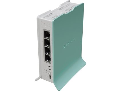 MikroTik hAP ax lite, 4x GbE, 2x 800 MHz, 2.4 GHz Wi-Fi 6, PSU, L4
