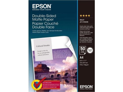 EPSON fotopapír C13S041569/ A4/ Double sided Matte paper/ 50ks