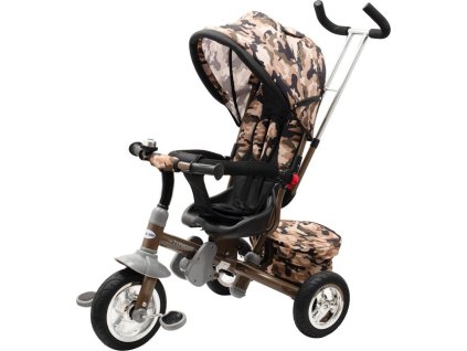 Dětská tříkolka Baby Mix 3v1 TYPHOON 360° army