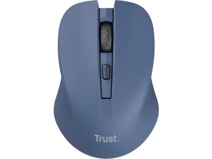Trust Mydo/Kancelářská/Optická/1 800 DPI/Bezdrátová USB/Modrá